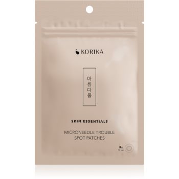 KORIKA Skin Essentials Microneedle Trouble spot patches plasturi pentru piele problematică impotriva acneei